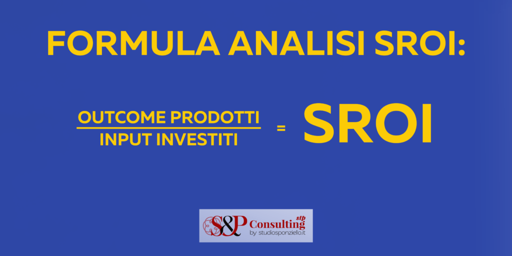 Analisi SROI formula