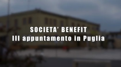società benefit terzo appuntamento in puglia